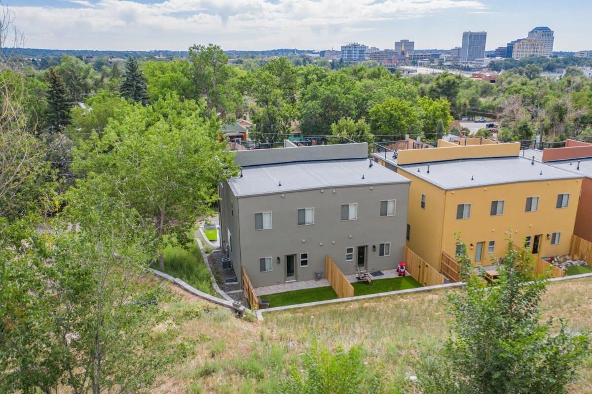 4Bd Home W Rooftop Patio Fire Pit & Mountain Views Colorado Springs Exterior foto